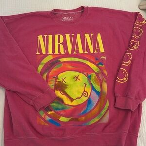Urban outfitters nirvana crewneck